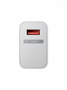 Зарядное устройство для телефона, Быстрая зарядка 18Вт адаптер USB Орбита OT-APU65